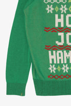 Green "Holy Jolly Hammered" Ugly Christmas Pullover (2010s)
