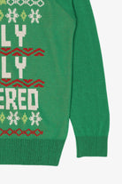 Green "Holy Jolly Hammered" Ugly Christmas Pullover (2010s)