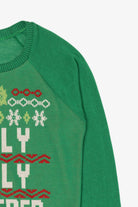 Green "Holy Jolly Hammered" Ugly Christmas Pullover (2010s)