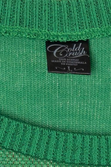 Green "Holy Jolly Hammered" Ugly Christmas Pullover (2010s)