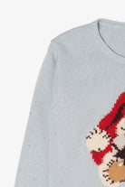 Light Blue Cath Kidston Santa Ugly Christmas Pullover (2010s)