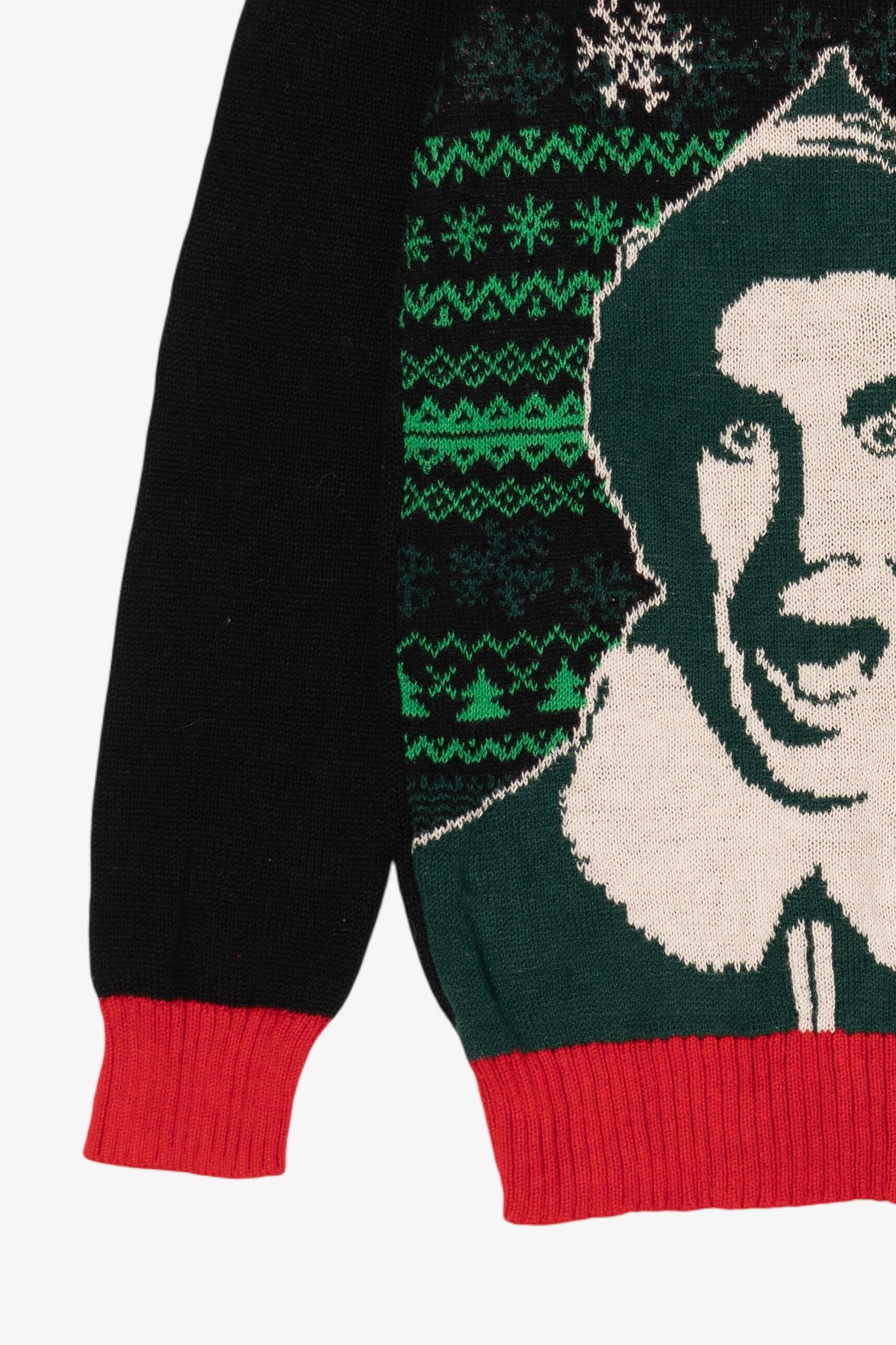 Elf "Santa! OMG. I Know Him!" Ugly Christmas Pullover (2010s)