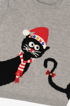 Gray Love By Design Cats Ugly Christmas Pullover (2010s)