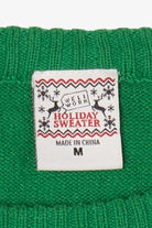 Green "Oh Snap!" Gingerbread Ugly Christmas Pullover (2010s)