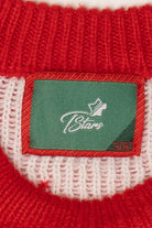 Kids Red TStars Reindeer Ugly Christmas Pullover (2020s)