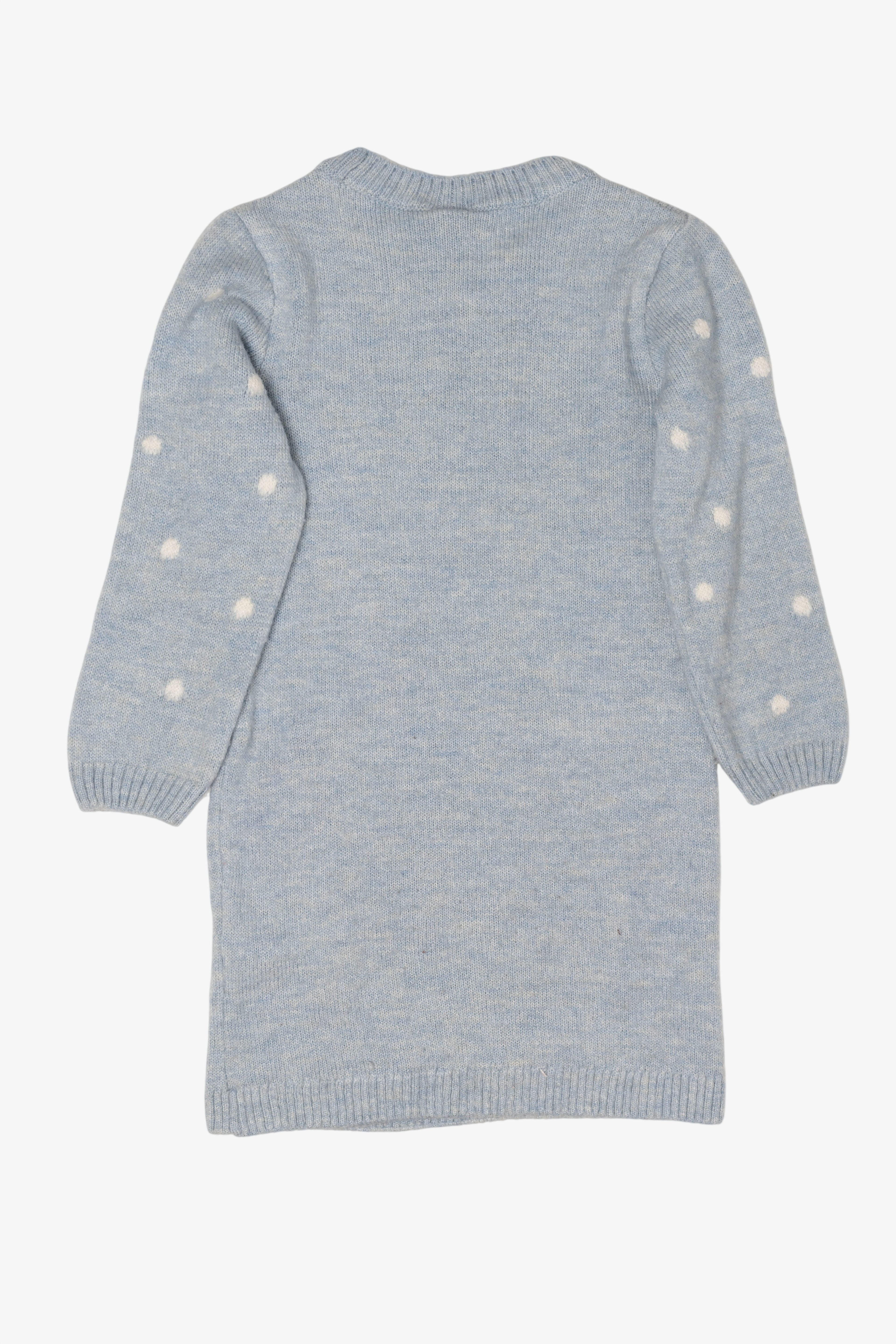 Kids Light Blue Penguin Ugly Christmas Pullover (2010s)