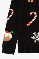 Kids Candy Canes And Gingerbread Ugly Christmas Pullover (2010s)