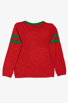 Kids Kobe Girl Bulldog Ugly Christmas Pullover (2010s)