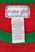 Kids Kobe Girl Bulldog Ugly Christmas Pullover (2010s)