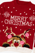 Kids Reindeer Ugly Christmas Pullover (2010s)