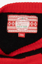 Kids Santa Pug Dog Ugly Christmas Pullover (2010s)