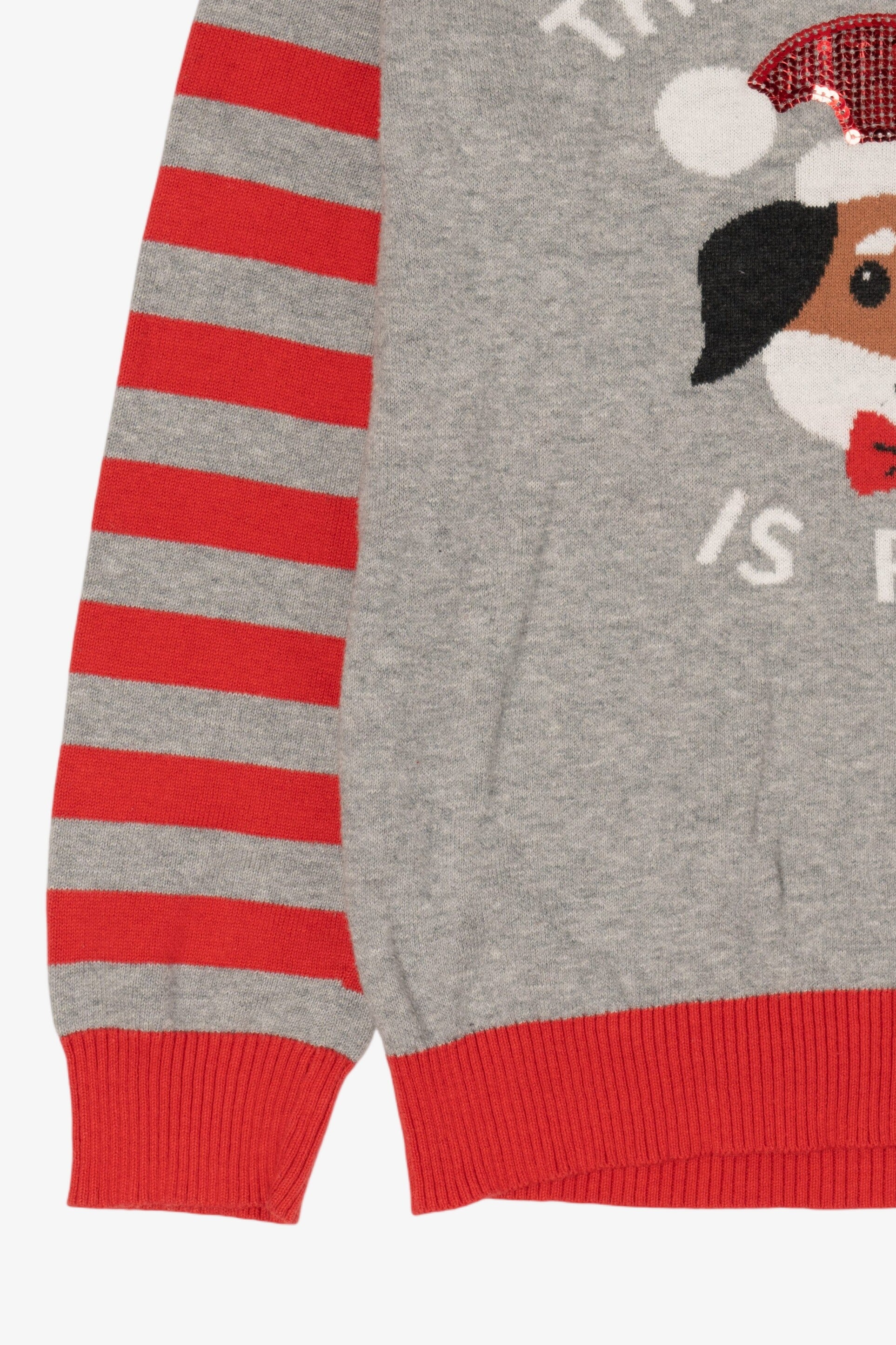 Kids "The Snuggle Is Real" Ugly Christmas Pullover (2010s)