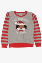 Kids "The Snuggle Is Real" Ugly Christmas Pullover (2010s)
