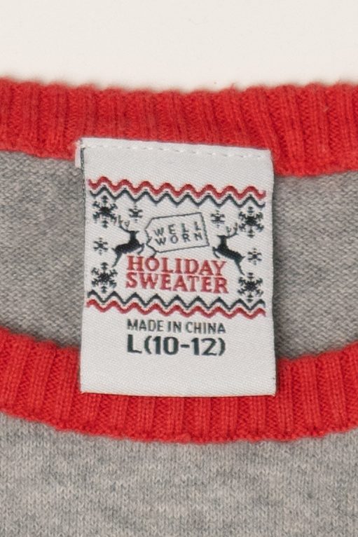 Kids "The Snuggle Is Real" Ugly Christmas Pullover (2010s)