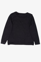 Vintage Black Nouveaux Santa Ugly Christmas Pullover (2000s)