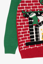 Stocking On Fireplace Ugly Christmas Pullover (2010s)