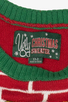 Stocking On Fireplace Ugly Christmas Pullover (2010s)