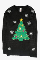 Festive Tree Ugly Christmas Pullover (2010s)