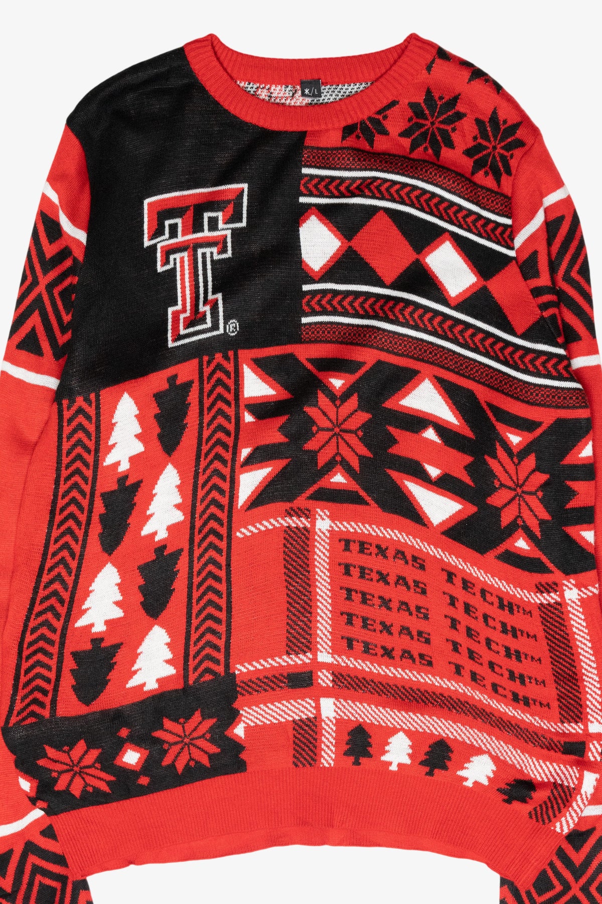Texas Tech Recycled Ugly Christmas Sweater (2010s)