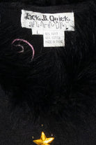 Gift Tree Fur Collar Vintage Ugly Christmas Pullover (1990s)