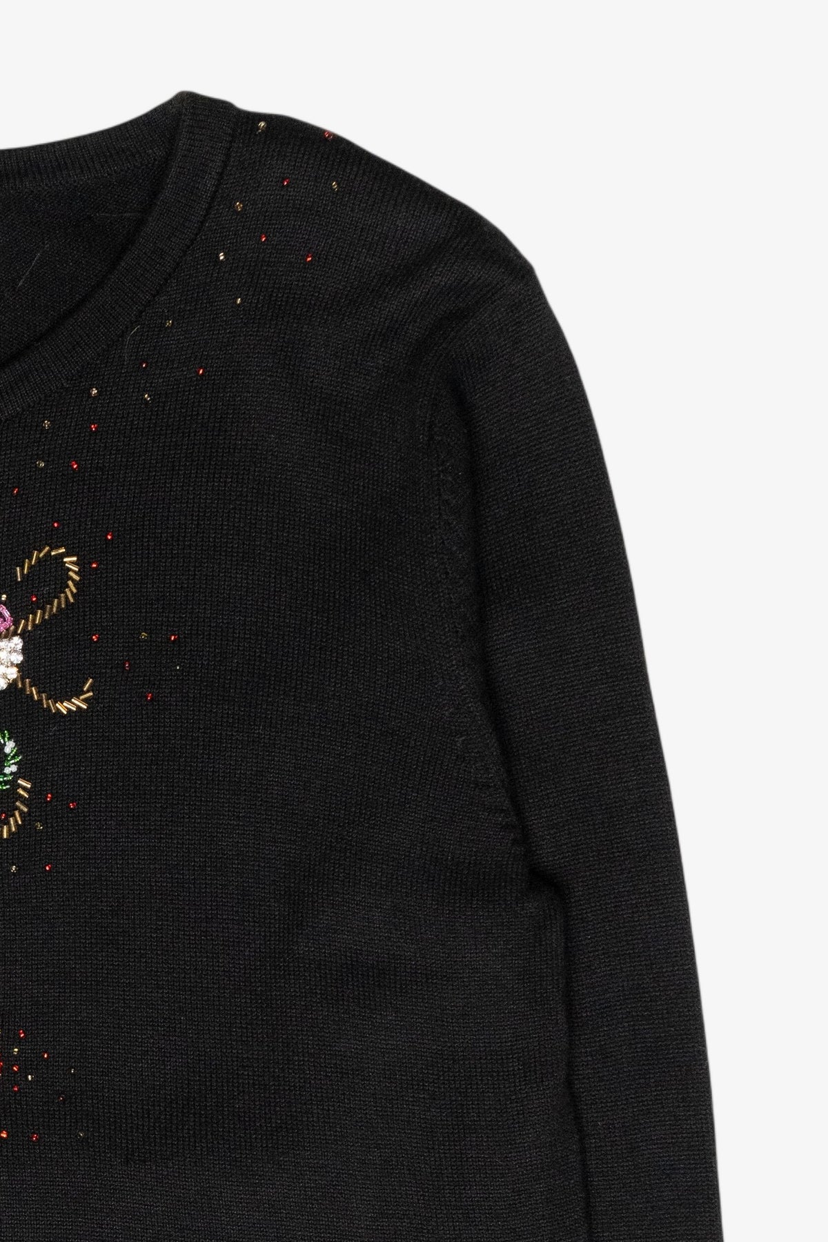 Stocking Vintage Ugly Christmas Pullover (1990s)