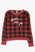 "Peace, Love, Joy" Ugly Christmas Sweater (2010s)
