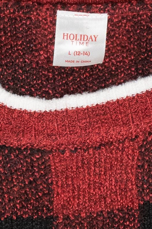 "Peace, Love, Joy" Ugly Christmas Sweater (2010s)