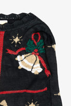 Icon Grid Vintage Ugly Christmas Pullover Sweater (1980s)