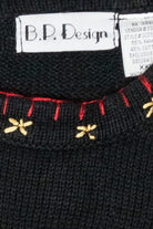 Teddy Bear Wreath Vintage Ugly Christmas Sweater (1990s)