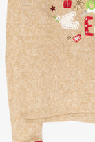 "Peace On Earth" Vintage Ugly Christmas Sweater (2000s)
