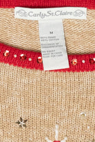 "Peace On Earth" Vintage Ugly Christmas Sweater (2000s)