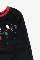 Majestic Reindeer Vintage Ugly Christmas Sweater (2000s)