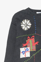 Icon Grid Vintage Ugly Christmas Sweater (1990s)