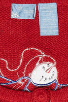 Ice Skating Snowmen Vintage Ugly Christmas Sweater (2000s)