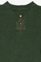Vintage Christopher & Banks Santa Ugly Christmas Sweater (2000s)