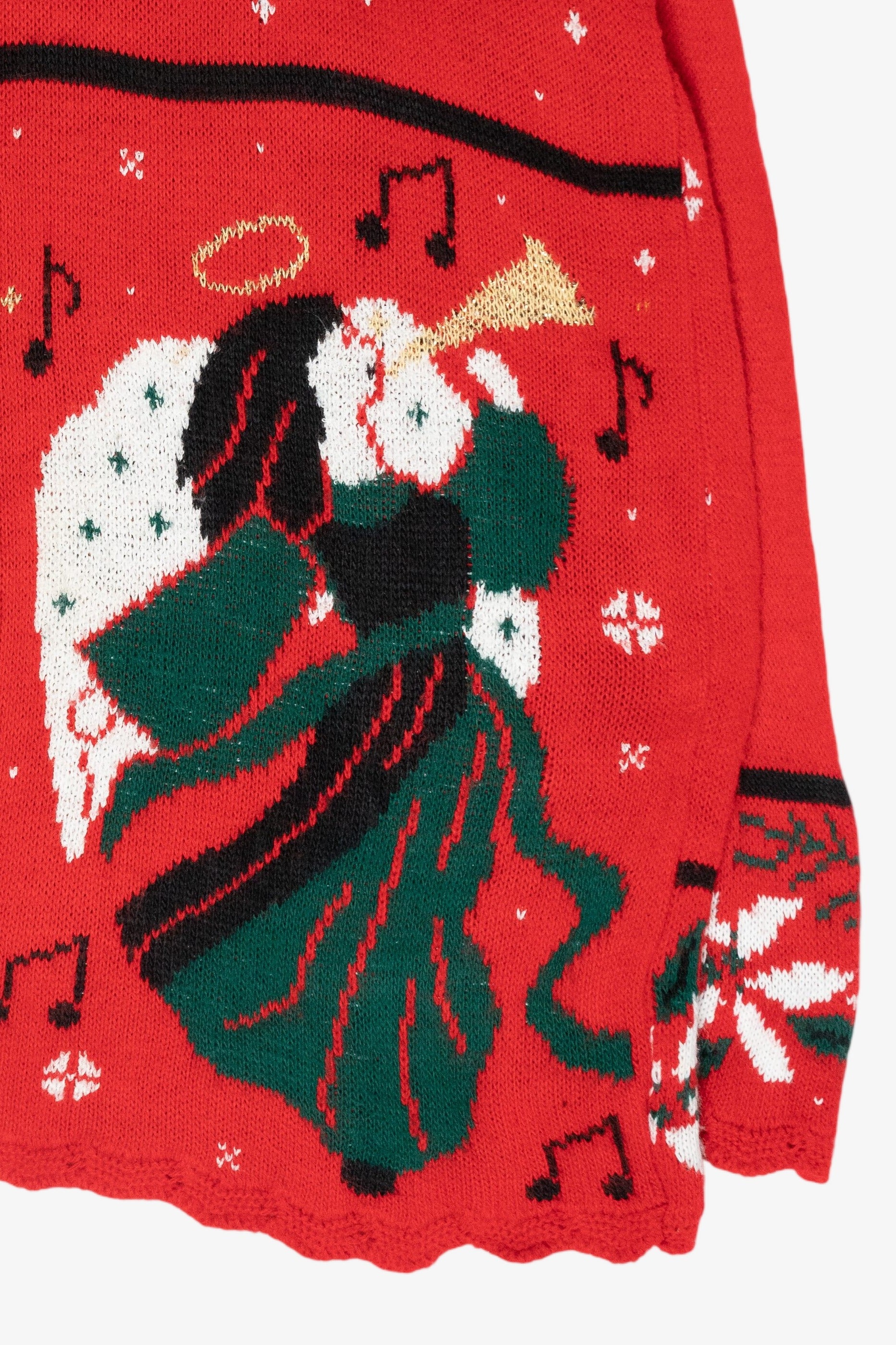 Icon Grid Vintage Ugly Christmas Sweater (1980s)