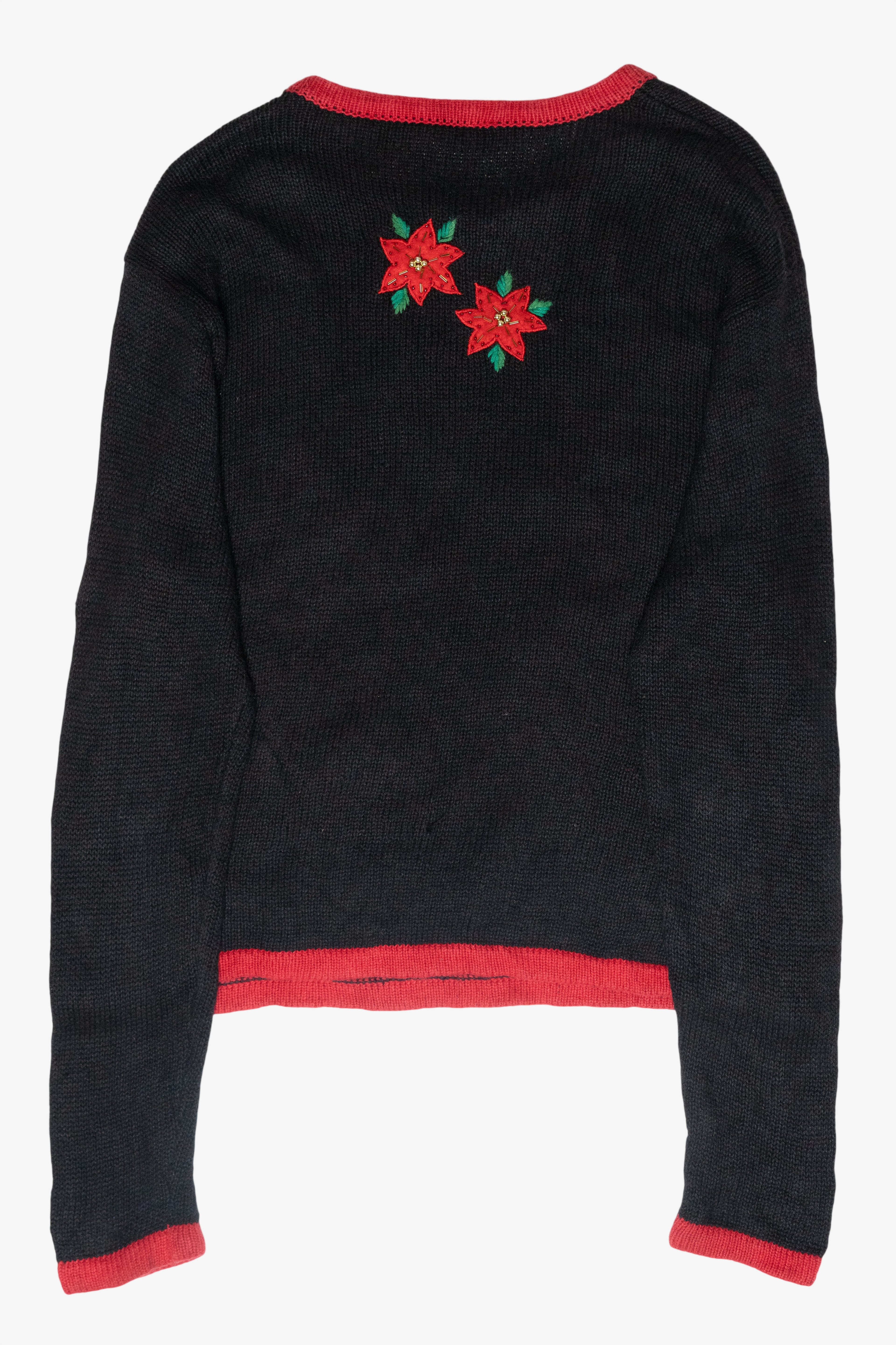 "Peace on Earth" Icons Vintage Ugly Christmas Sweater (1990s)