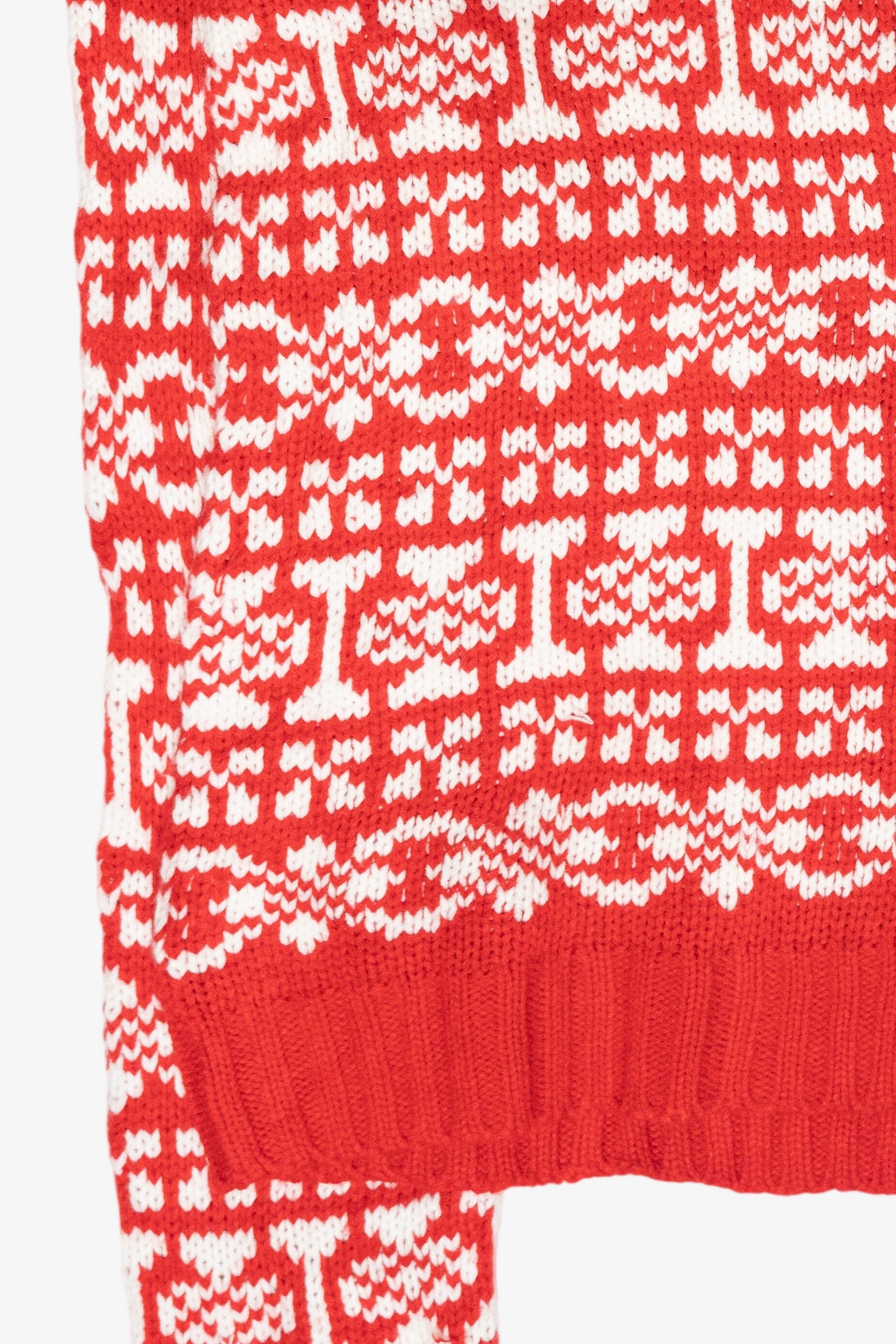Reindeer Fair Isle Ugly Christmas Sweater (2010s)