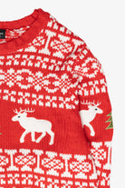 Reindeer Fair Isle Ugly Christmas Sweater (2010s)