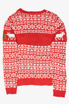 Reindeer Fair Isle Ugly Christmas Sweater (2010s)