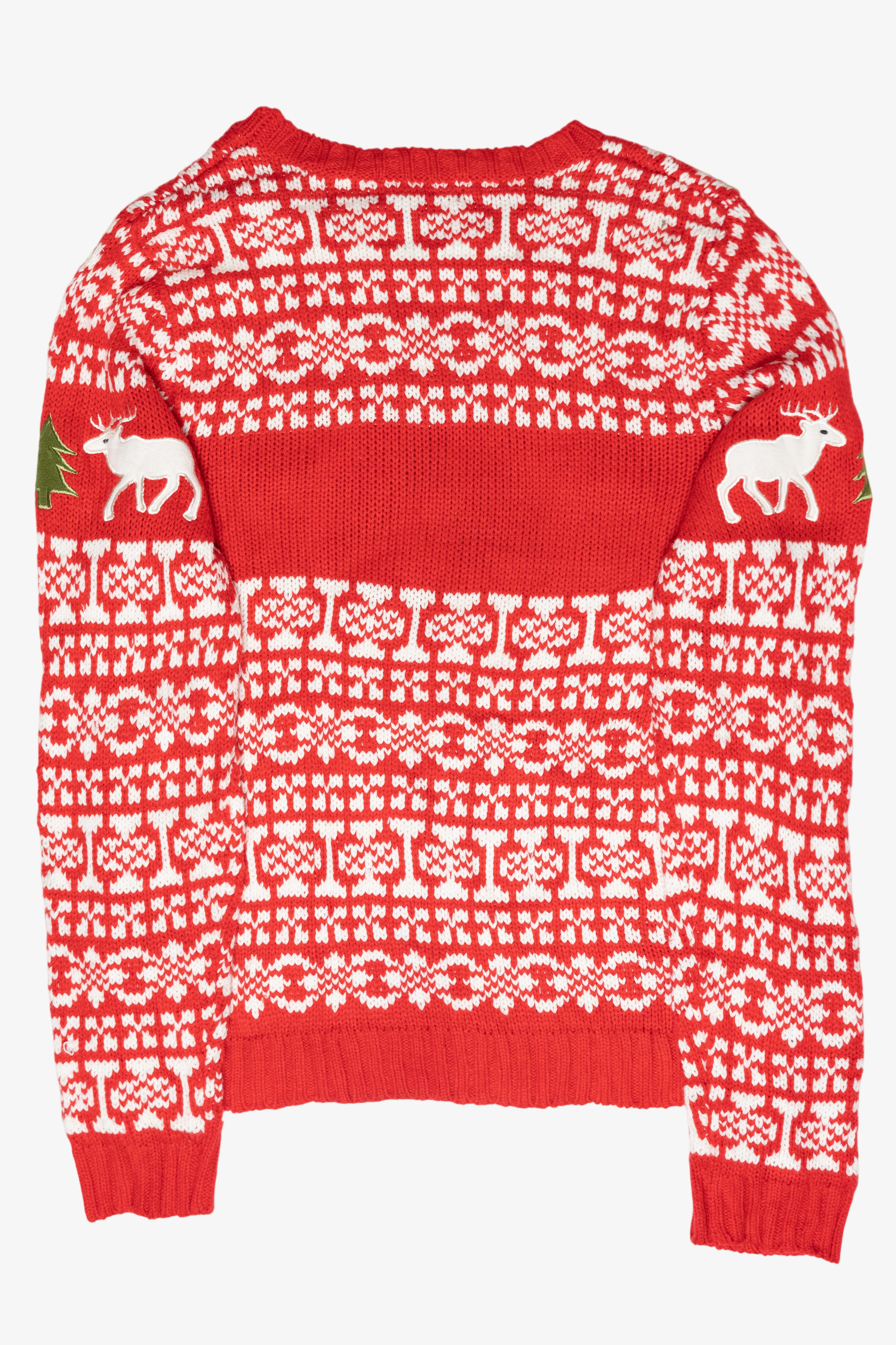 Reindeer Fair Isle Ugly Christmas Sweater (2010s)
