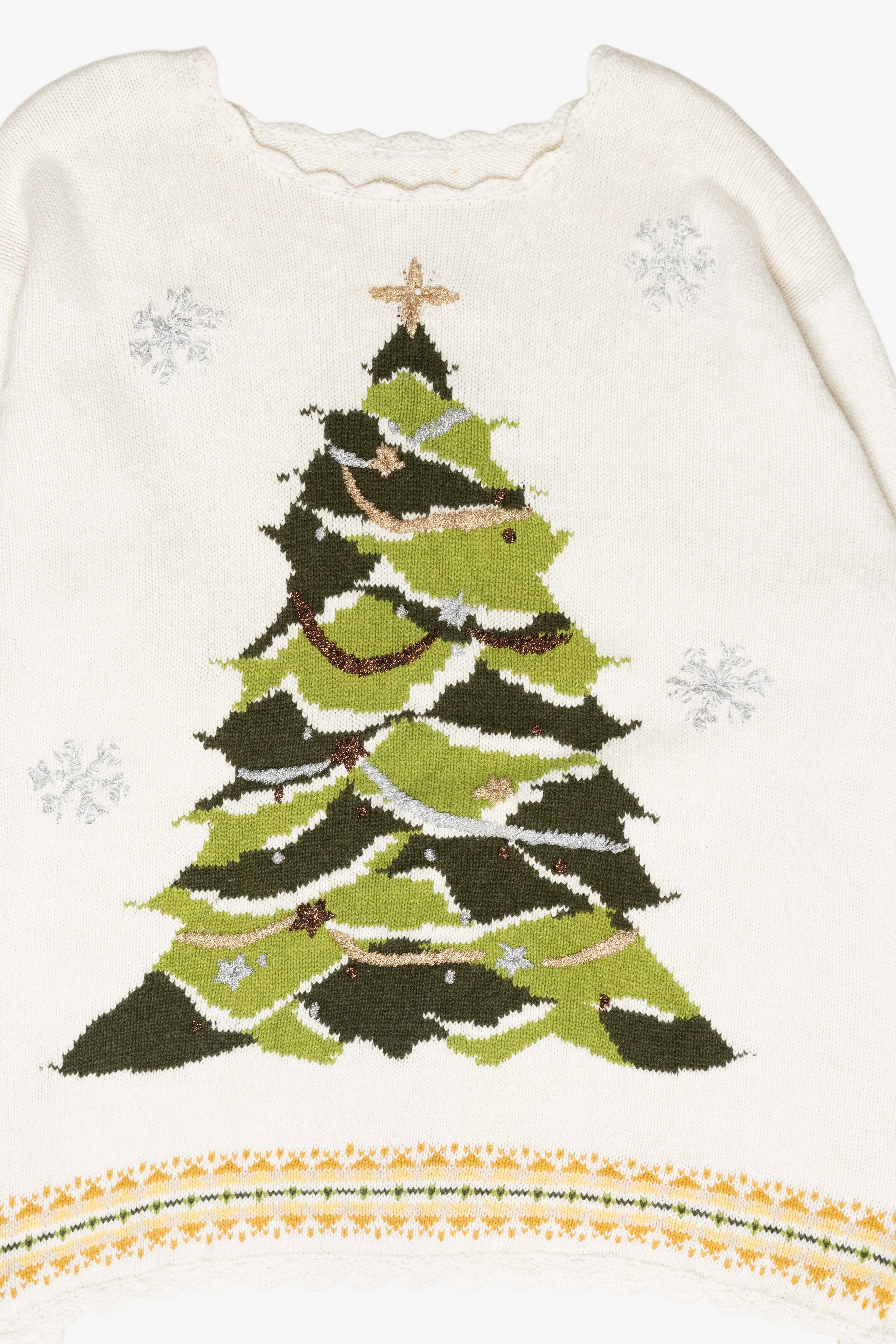 Big Tree Vintage Ugly Christmas Sweater (2000s)