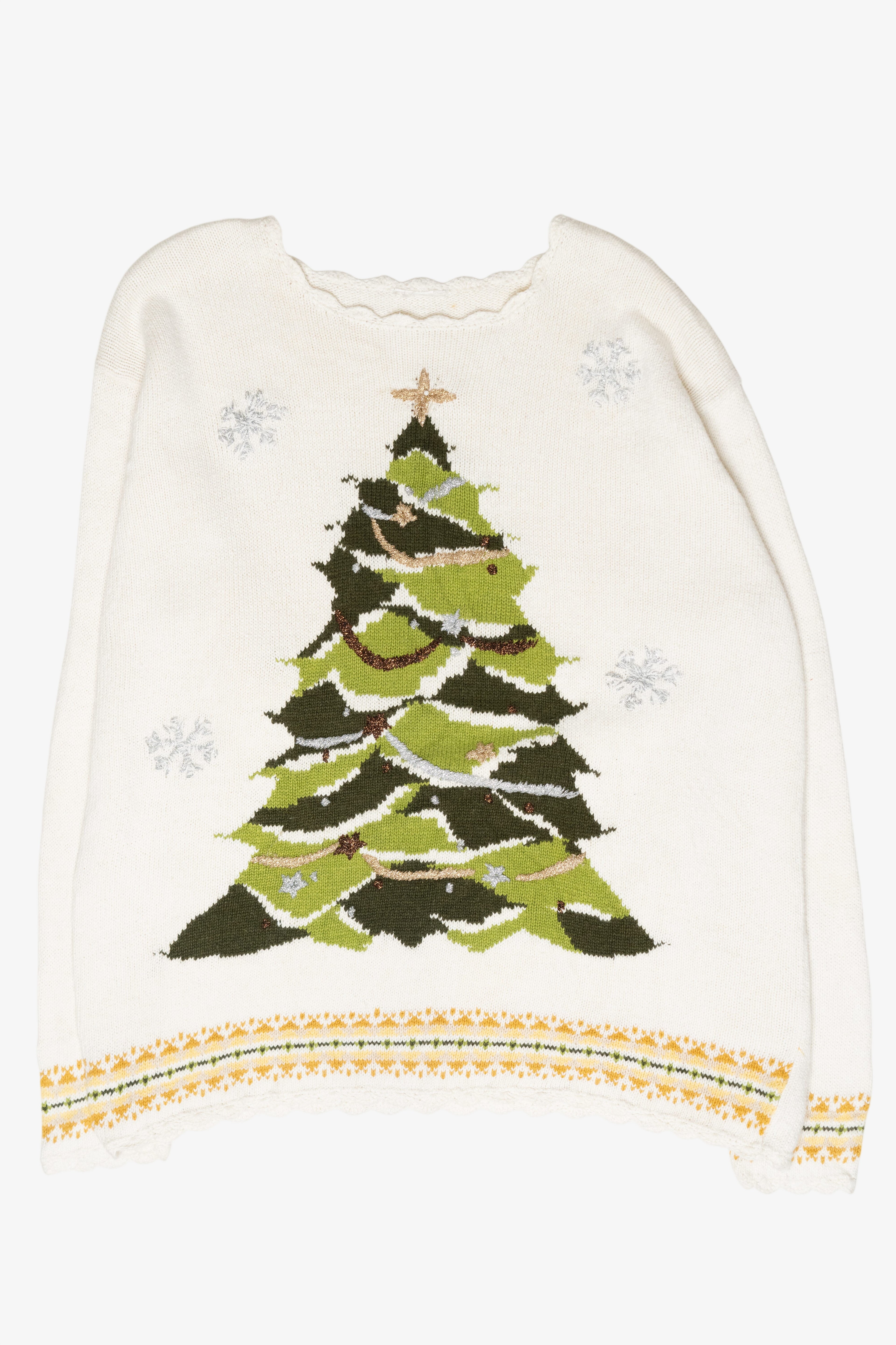 Big Tree Vintage Ugly Christmas Sweater (2000s)