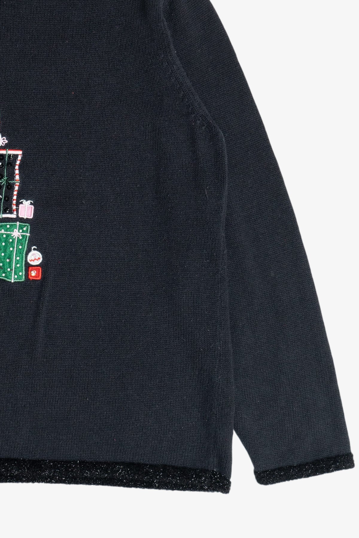 Vintage Presents Pile Ugly Christmas Sweater (1990s)