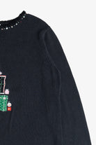 Vintage Presents Pile Ugly Christmas Sweater (1990s)