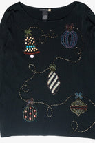 Ornaments Vintage Ugly Christmas Pullover (2000s)