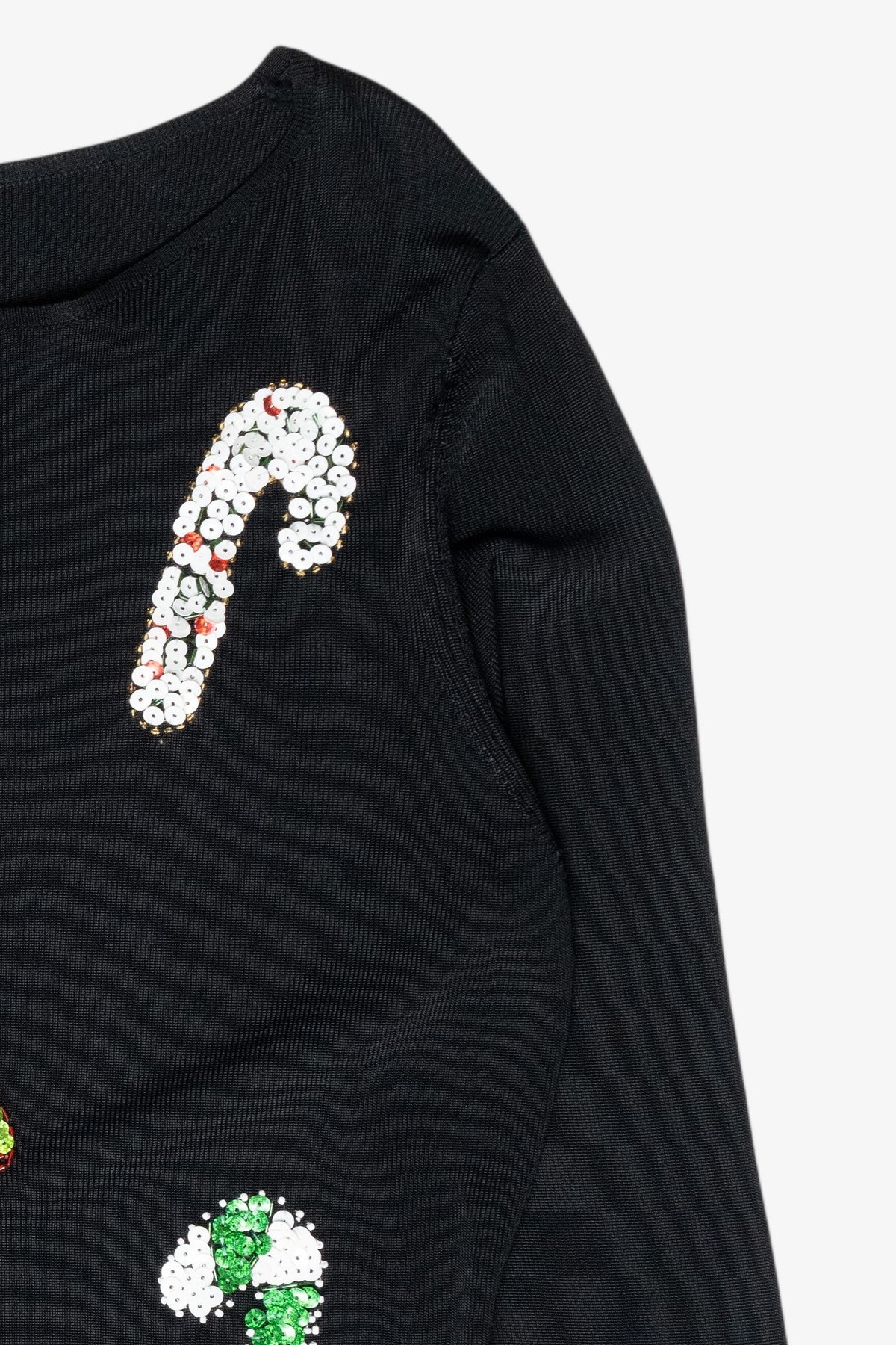 Candy Canes Vintage Ugly Christmas Pullover (2000s)
