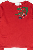 Ornament Branch Vintage Ugly Christmas Sweater (2000s)
