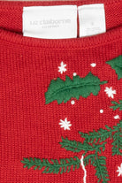 Ornament Branch Vintage Ugly Christmas Sweater (2000s)