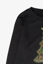 Sparkle Tree Recycled Ugly Christmas Sweater (2010s)